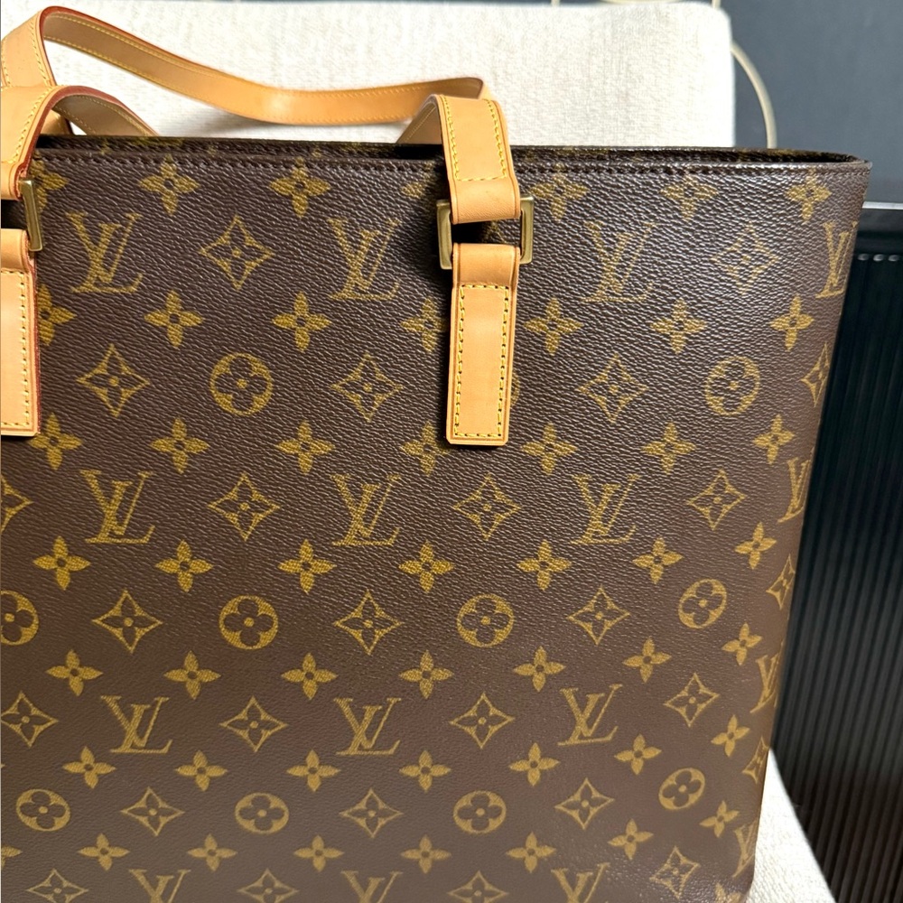 Authentic Louis Vuitton Luco tote bag M51155 brown monogram LV canvas large - Picture 5 of 16